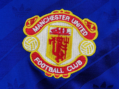 Camiseta Retro de Fútbol del Manchester United 1986 Blue