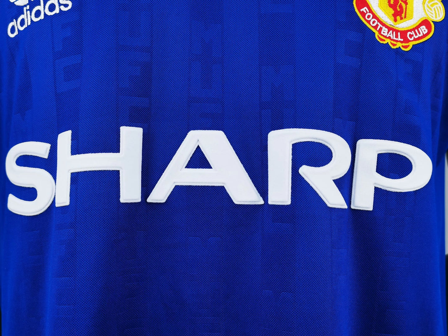 Camiseta Retro de Fútbol del Manchester United 1988 Blue