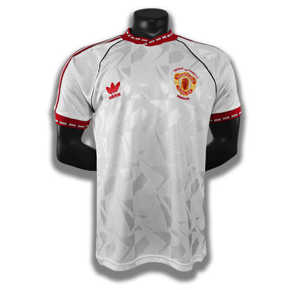 Camiseta Retro de Fútbol del Manchester United 1991 White