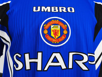 Camiseta Retro de Fútbol Manchester United 1996 Blue