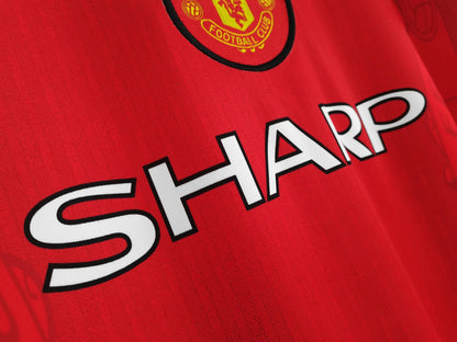 Camiseta Retro de Fútbol Manchester United 1996