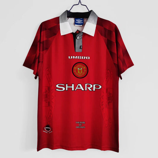 Camiseta Retro de Fútbol Manchester United 1996