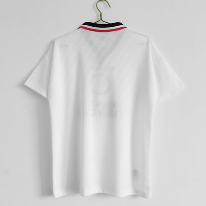 Camiseta Retro de Fútbol Manchester United 1996 White