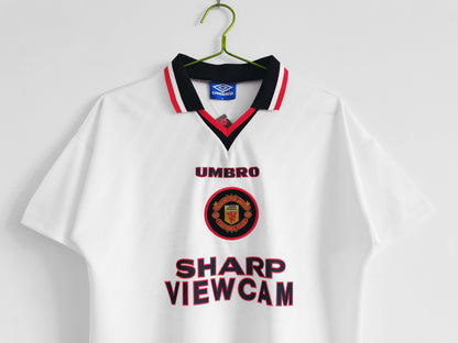 Camiseta Retro de Fútbol Manchester United 1996 White