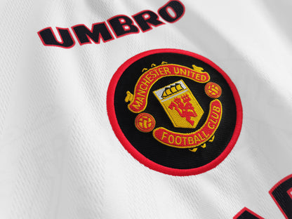 Camiseta Retro de Fútbol Manchester United 1996 White