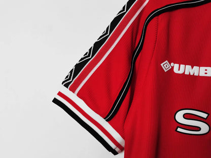 Camiseta Retro de Fútbol Manchester United 1998