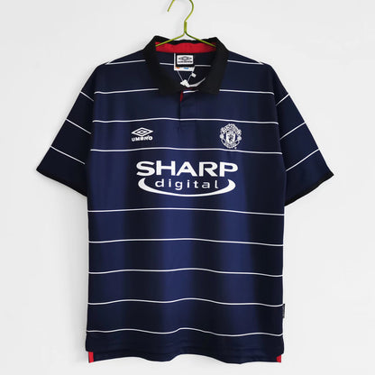 Camiseta Retro de Fútbol Manchester United 1999 Polo