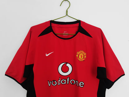 Camiseta Retro de Fútbol Manchester United 2002