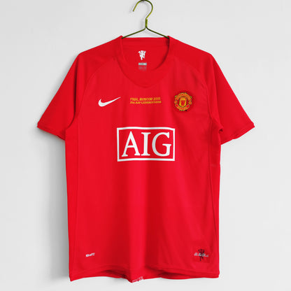 Camiseta Retro de Fútbol Manchester United 2007