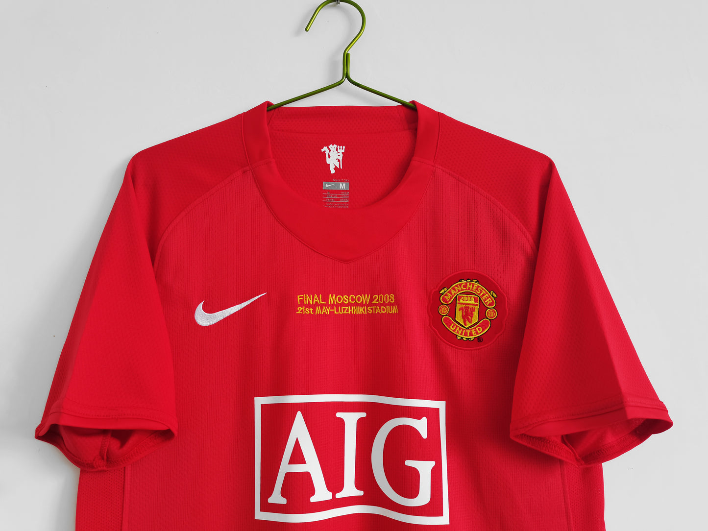 Camiseta Retro de Fútbol Manchester United 2007