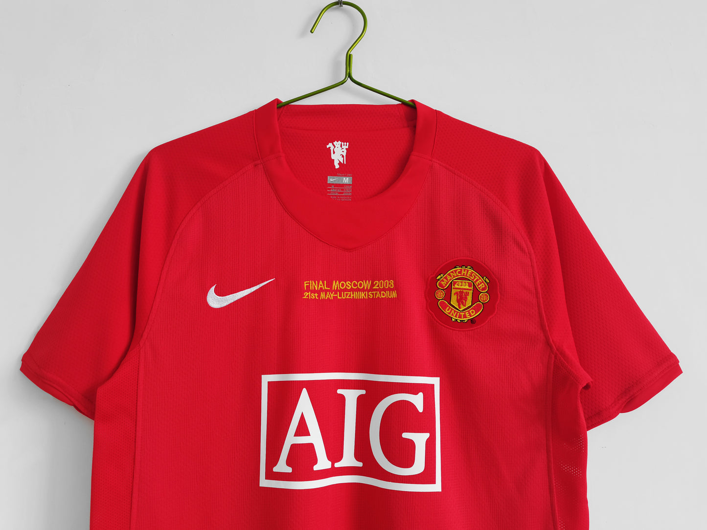 Camiseta Retro de Fútbol Manchester United 2007