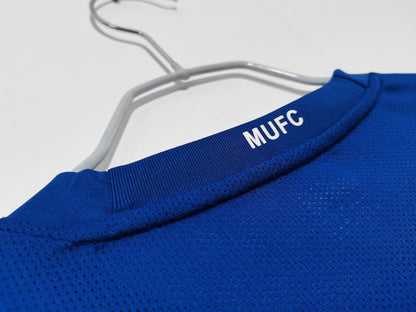 Camiseta Retro de Fútbol Manchester United 2008 Blue