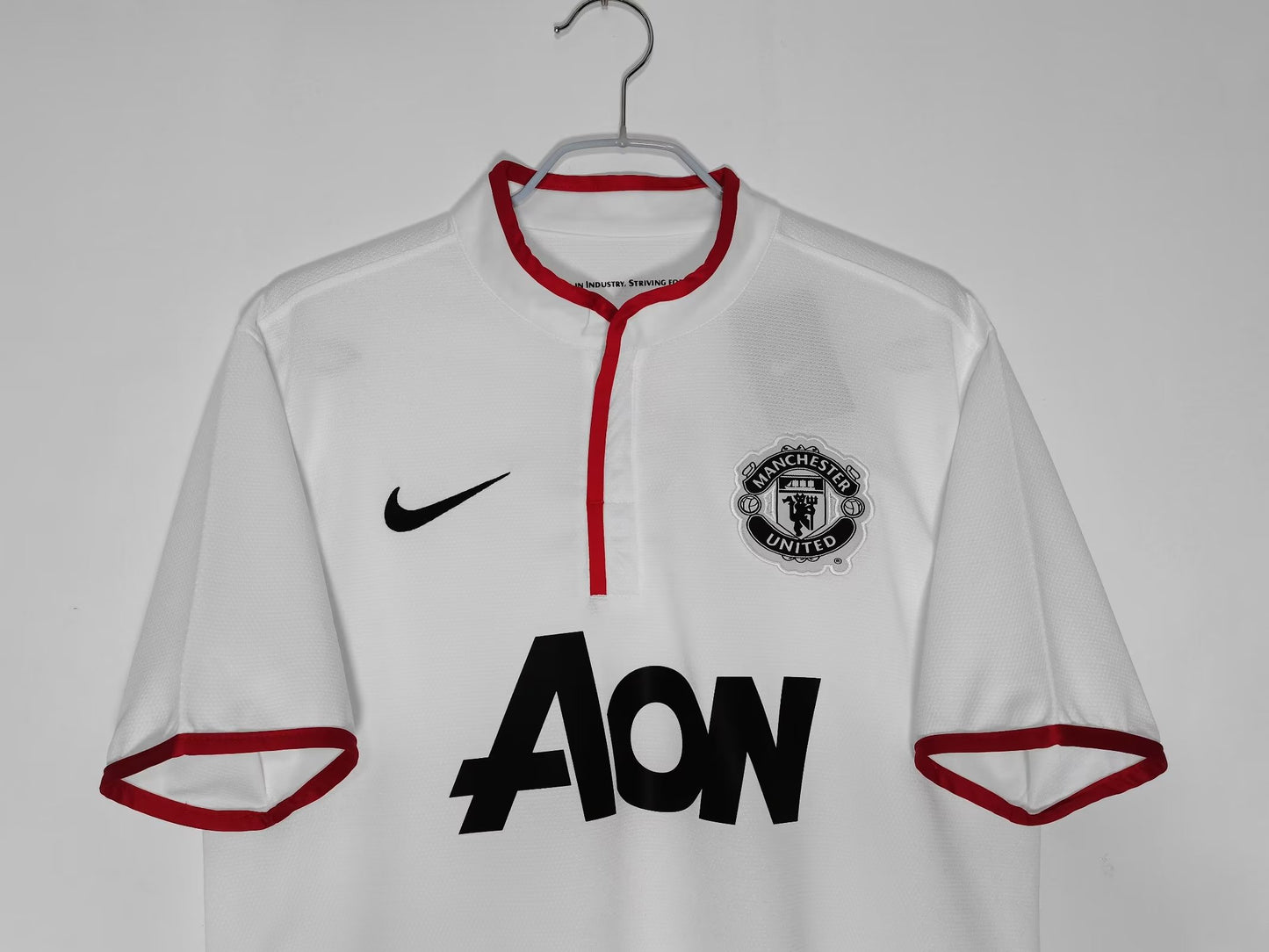 Camiseta Retro de Fútbol Manchester United 2012 White