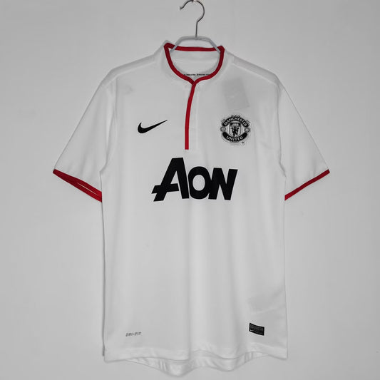 Camiseta Retro de Fútbol Manchester United 2012 White