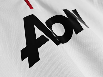 Camiseta Retro de Fútbol Manchester United 2012 White