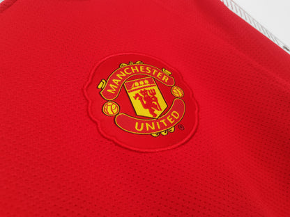 Camiseta Retro de Fútbol Manchester United 2010 Manga Larga