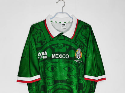 Camiseta Retro de Futbol Mexico 1998