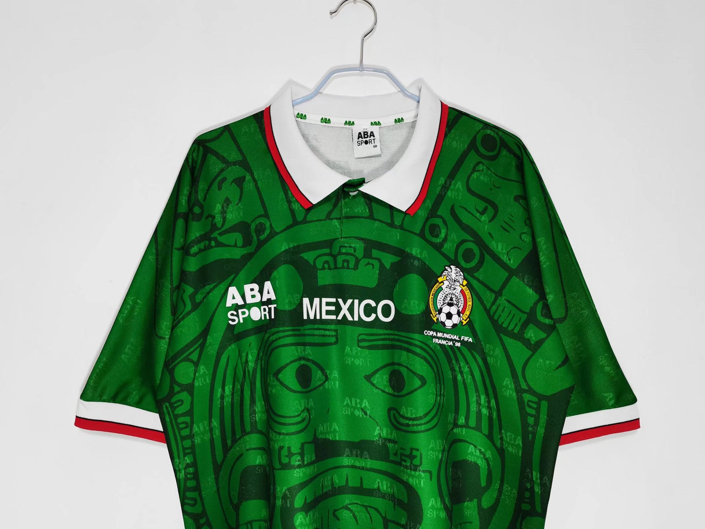 Camiseta Retro de Futbol Mexico 1998