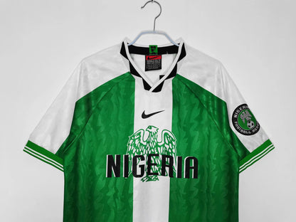 Camiseta de Futbol Retro de Nigeria 1996 Segunda