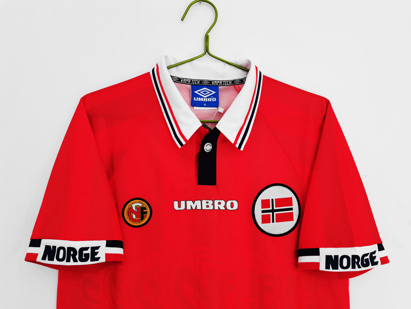 Camiseta Retro de Futbol Noruega 1998