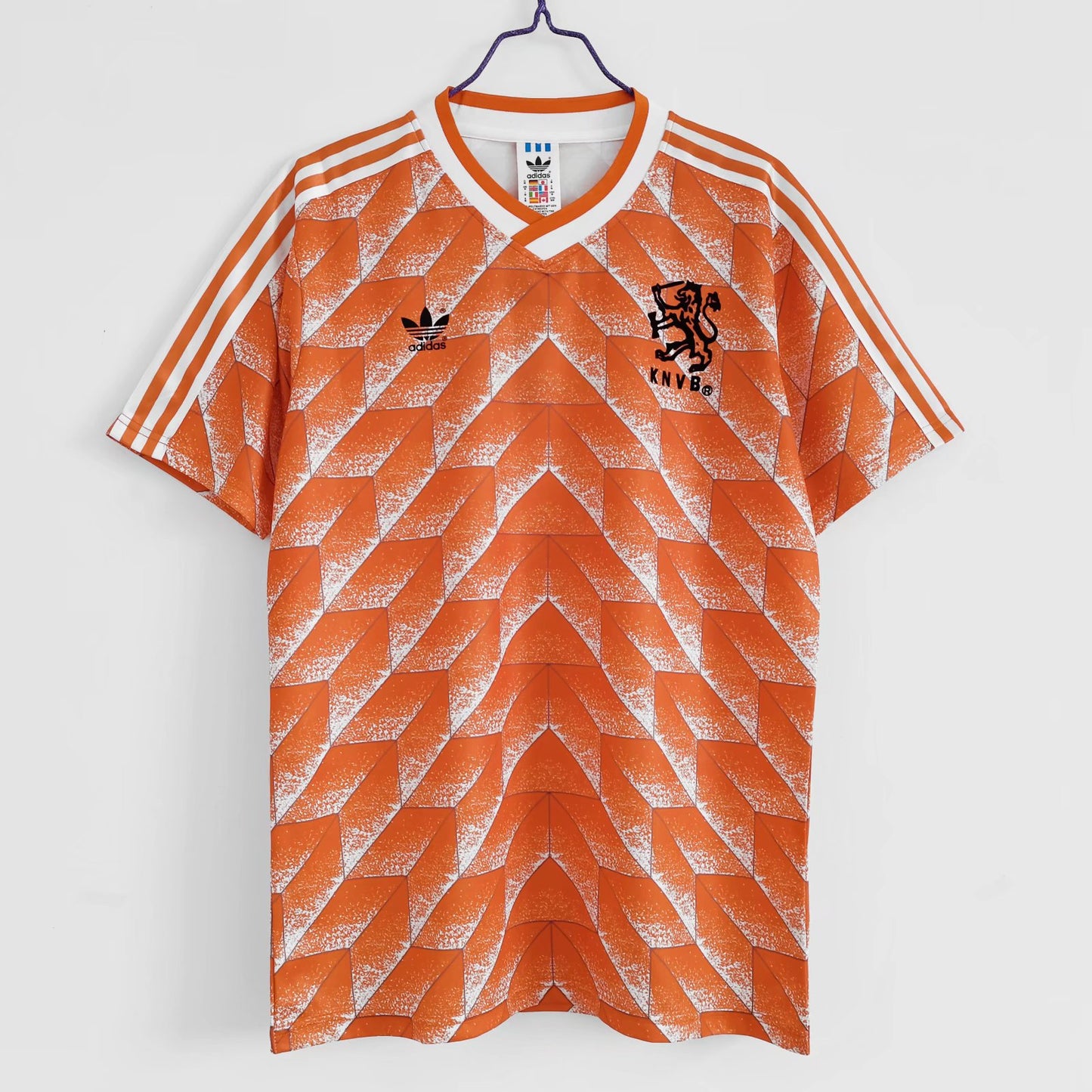 Camiseta Retro de Futbol Países Bajos - Holanda 1988