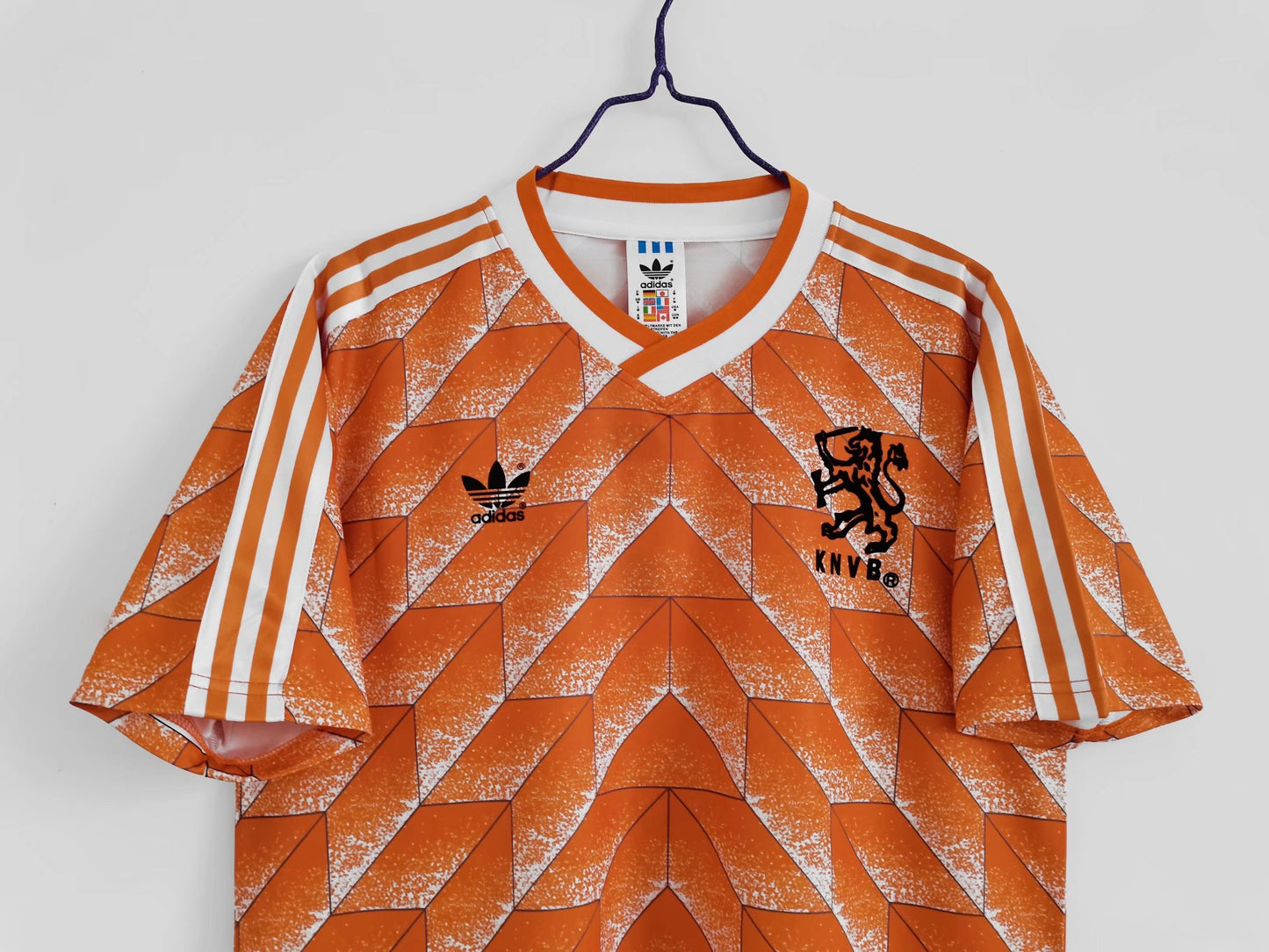 Camiseta Retro de Futbol Países Bajos - Holanda 1988