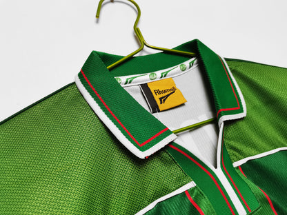 Camiseta Retro de Fútbol Palmeiras 1999 Rayas