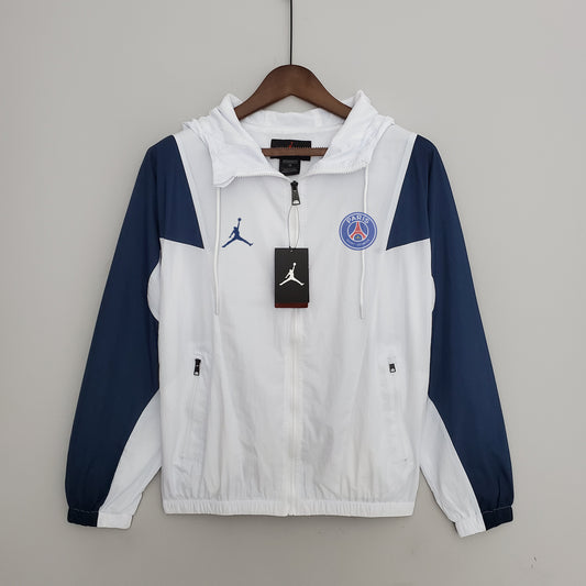 Cortaviento Paris Saint Germain estilo clásico white