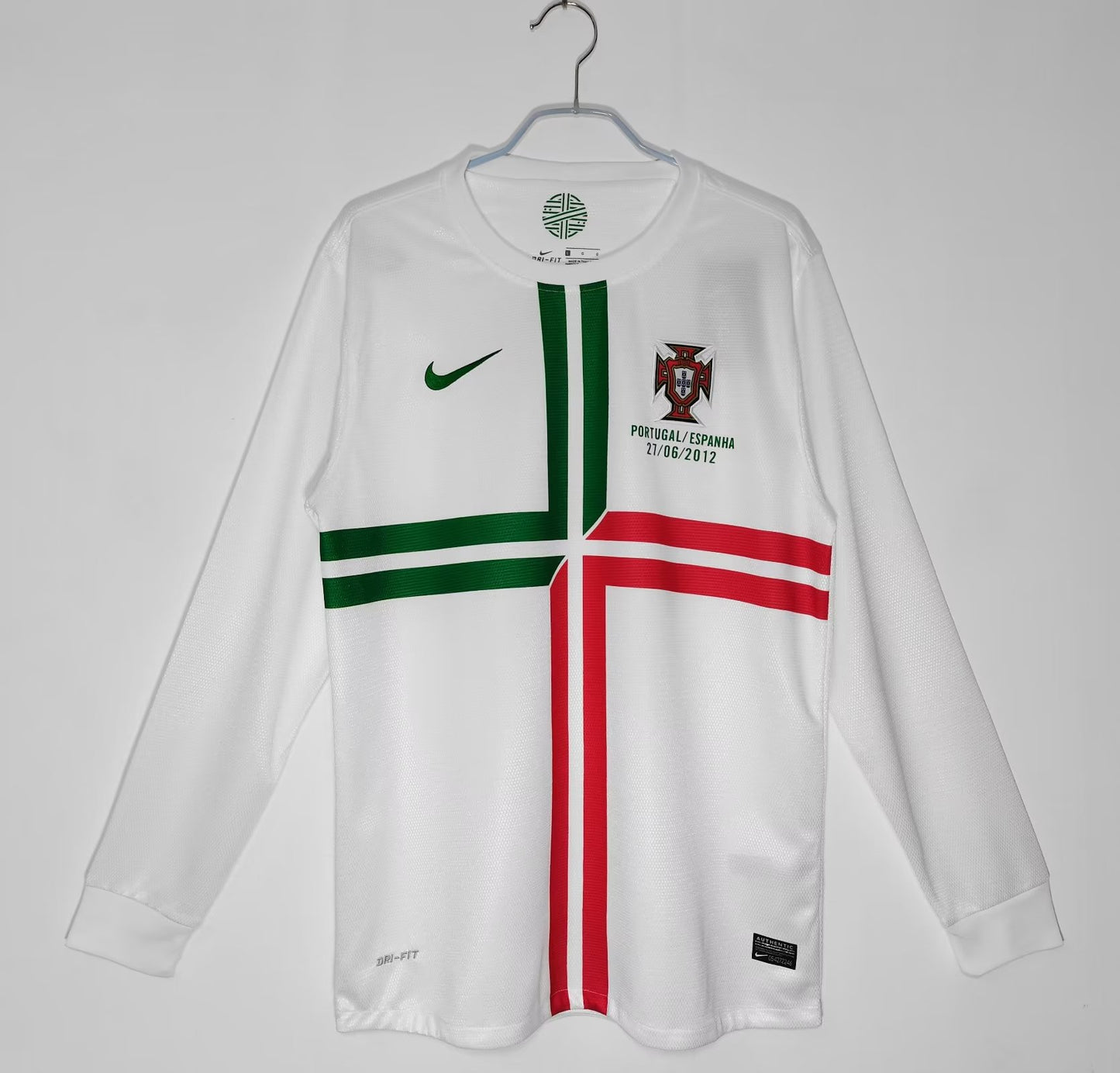 Camiseta Retro de Futbol Portugal 2012 ML