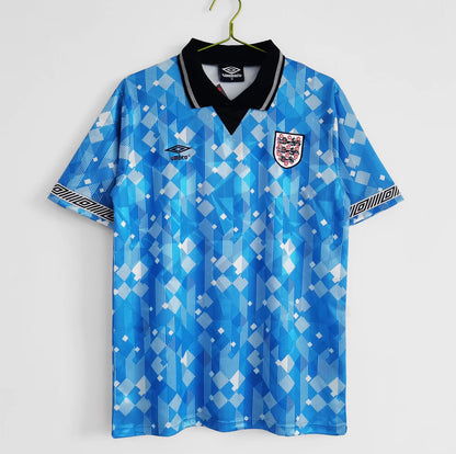 Camiseta Retro de Futbol Inglaterra Alternativa 1990