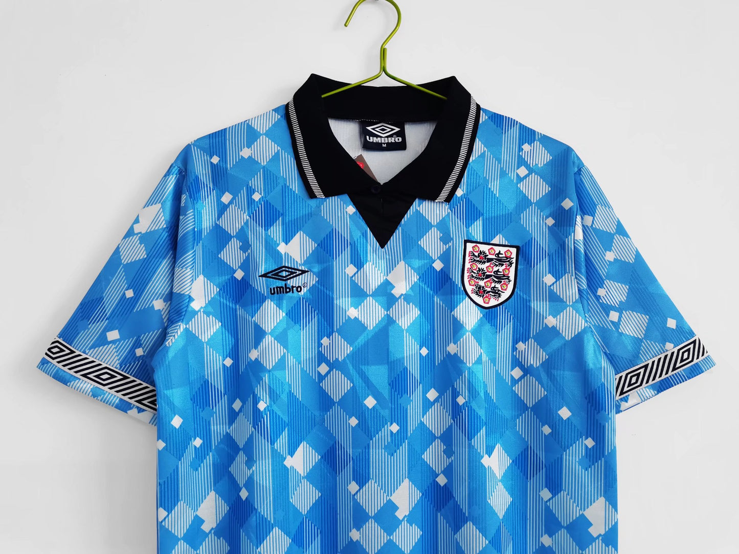 Camiseta Retro de Futbol Inglaterra Alternativa 1990