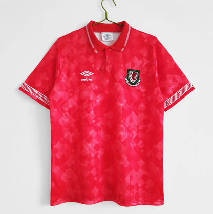 Camiseta de Futbol Retro de Gales 1990 - 1992