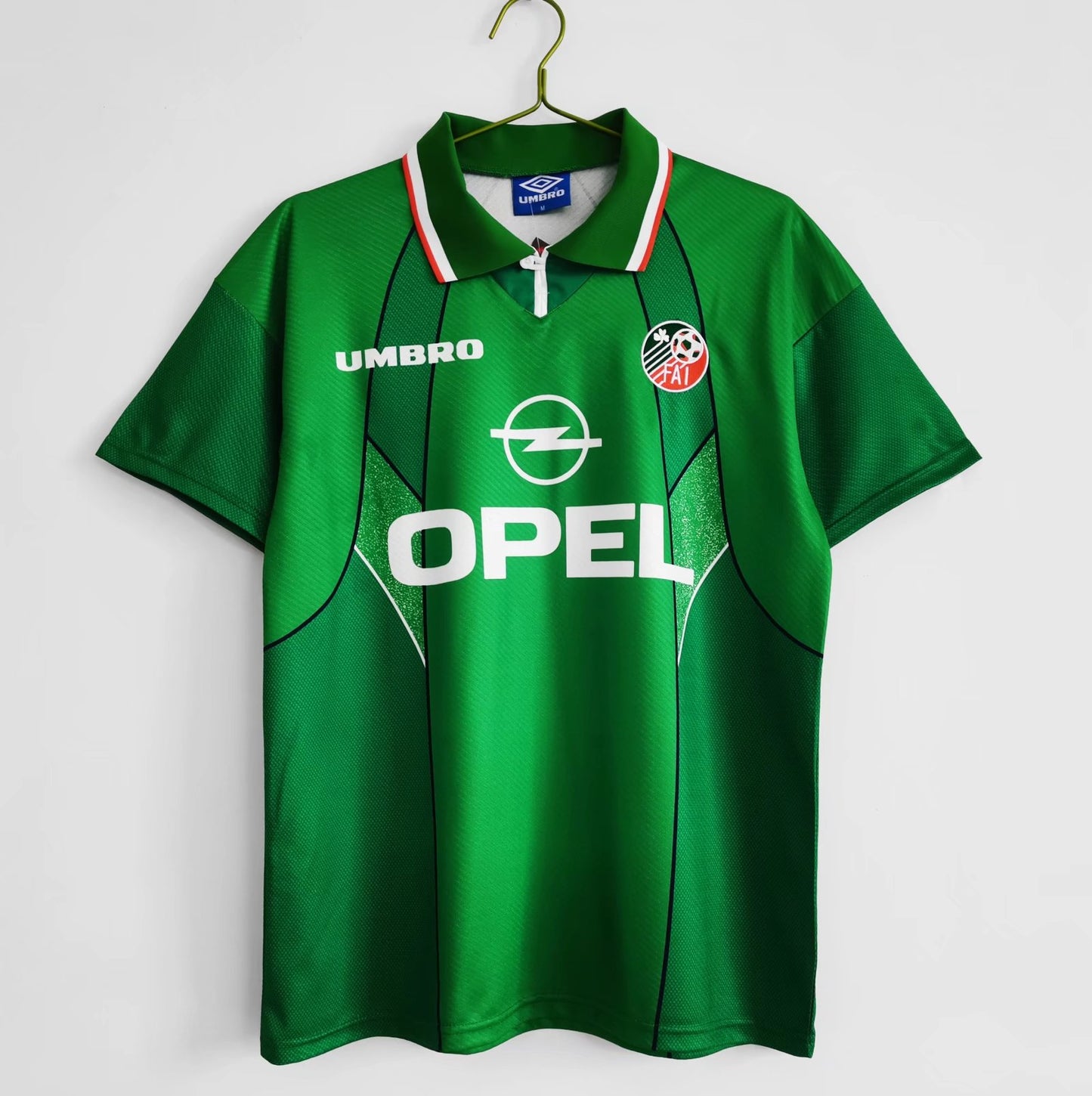 Camiseta de Futbol Retro de Irlanda 1994 Verde