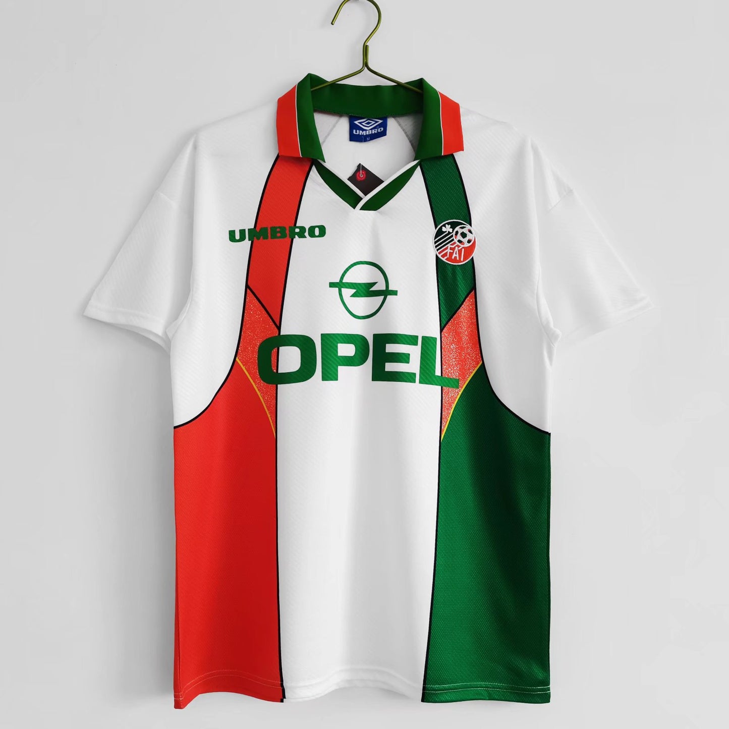 Camiseta de Futbol Retro de Irlanda 1994 Blanca