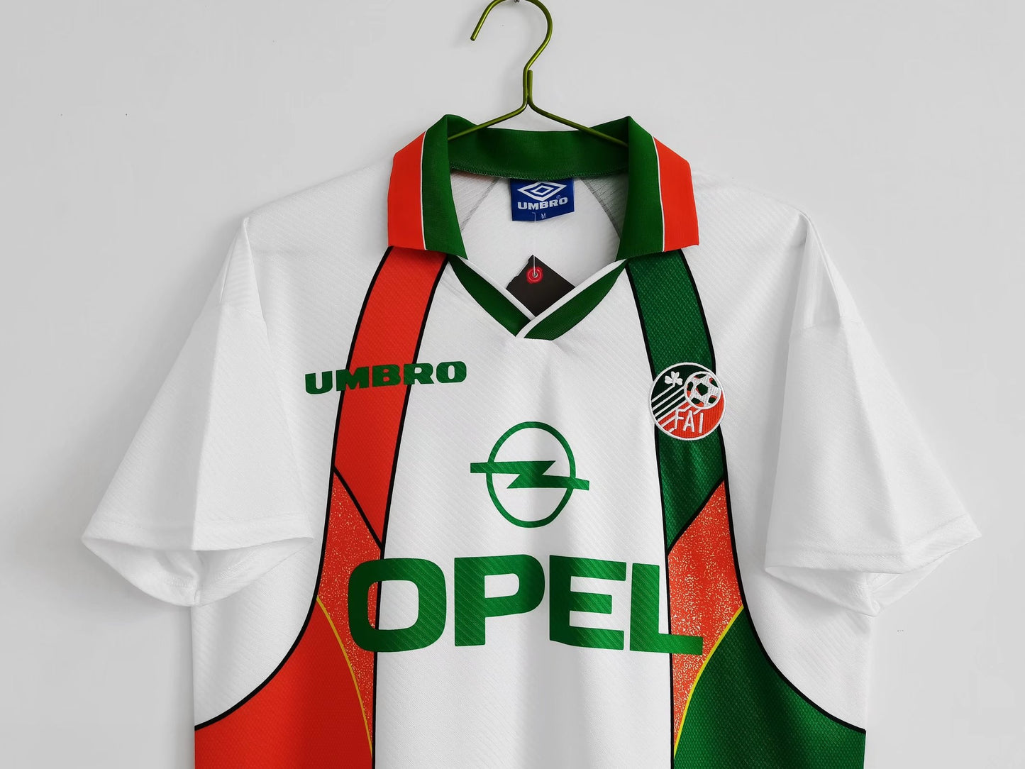 Camiseta de Futbol Retro de Irlanda 1994 Blanca