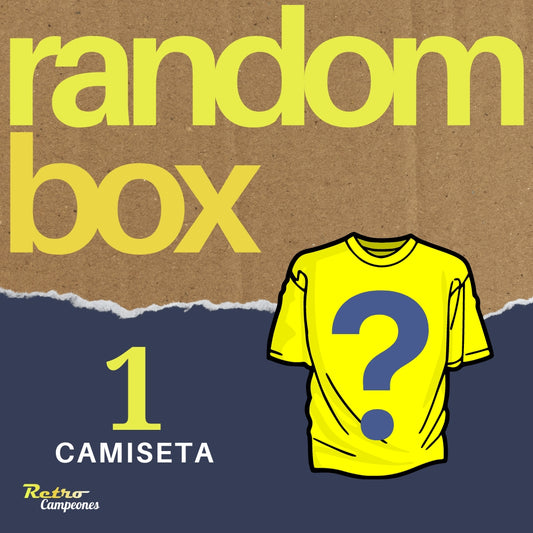 Random o Mistery Box 1 Camiseta (Caja misteriosa)