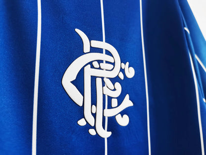 Camiseta Retro del Rangers de Escocia 1982 Blue