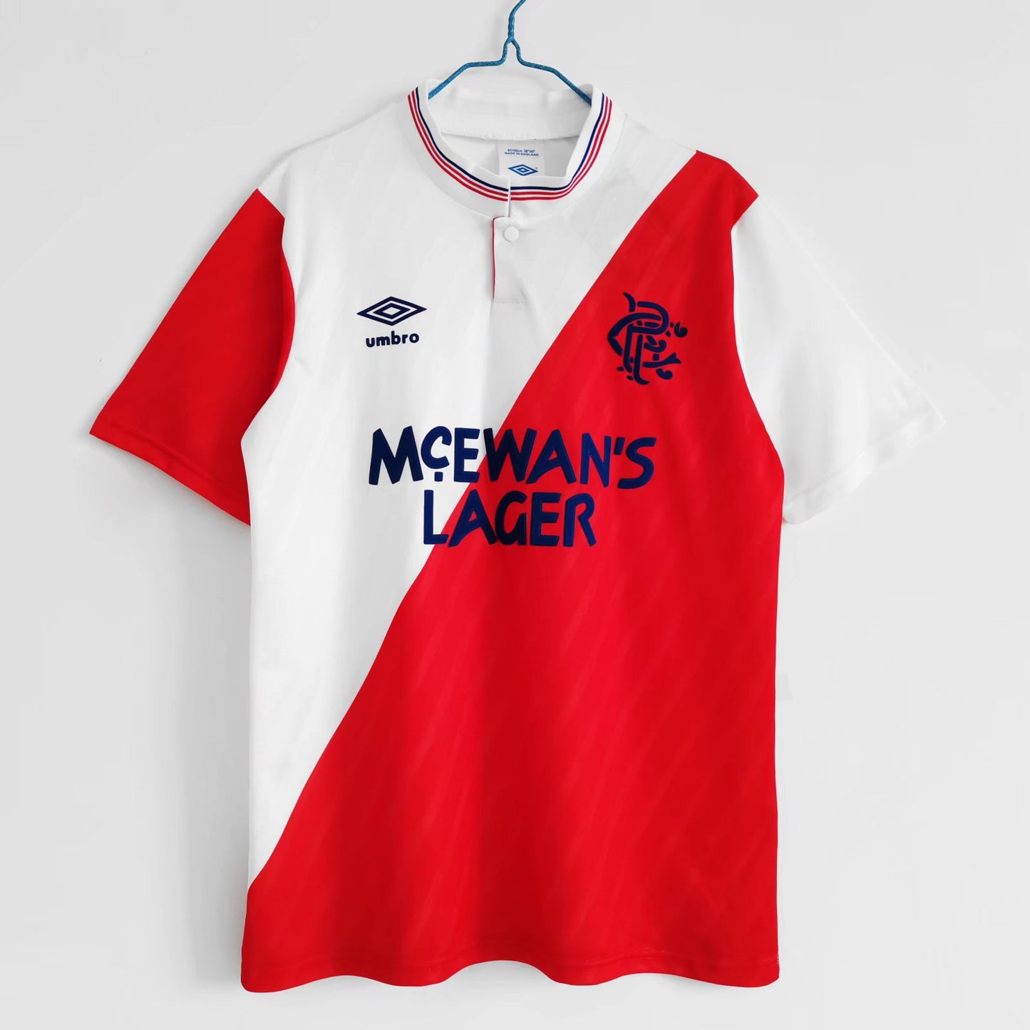 Camiseta Retro del Rangers de Escocia 1987