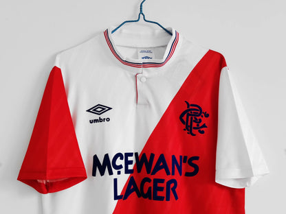 Camiseta Retro del Rangers de Escocia 1987