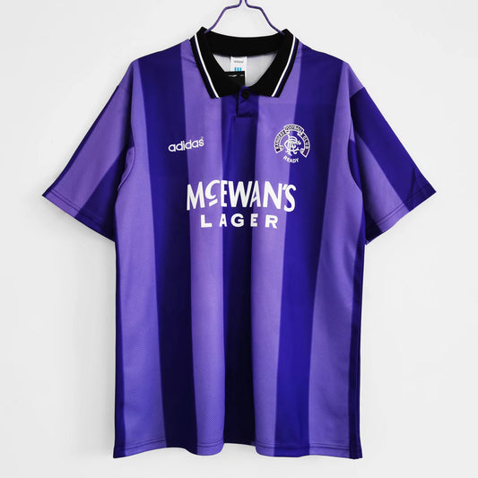 Camiseta Retro del Rangers de Escocia 1993 Alternativa