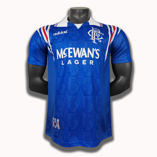 Camiseta Retro del Rangers de Escocia 1996