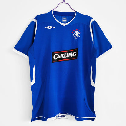 Camiseta Retro del Rangers de Escocia 2008