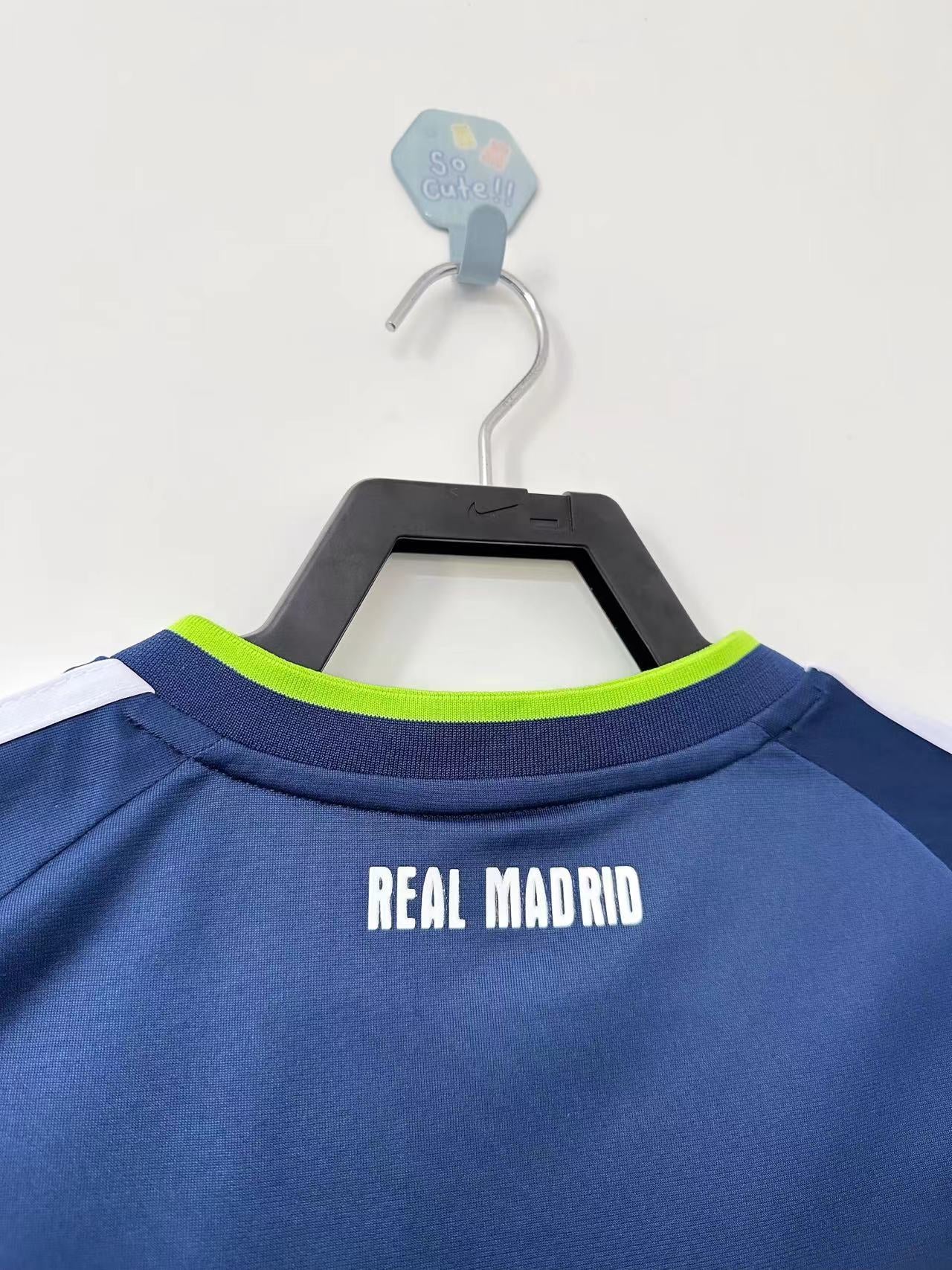 Camiseta Retro de Fútbol Real Madrid 2010-2011 Blue