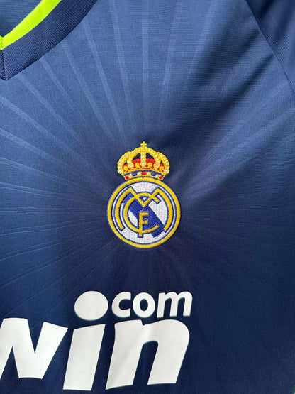 Camiseta Retro de Fútbol Real Madrid 2010-2011 Blue