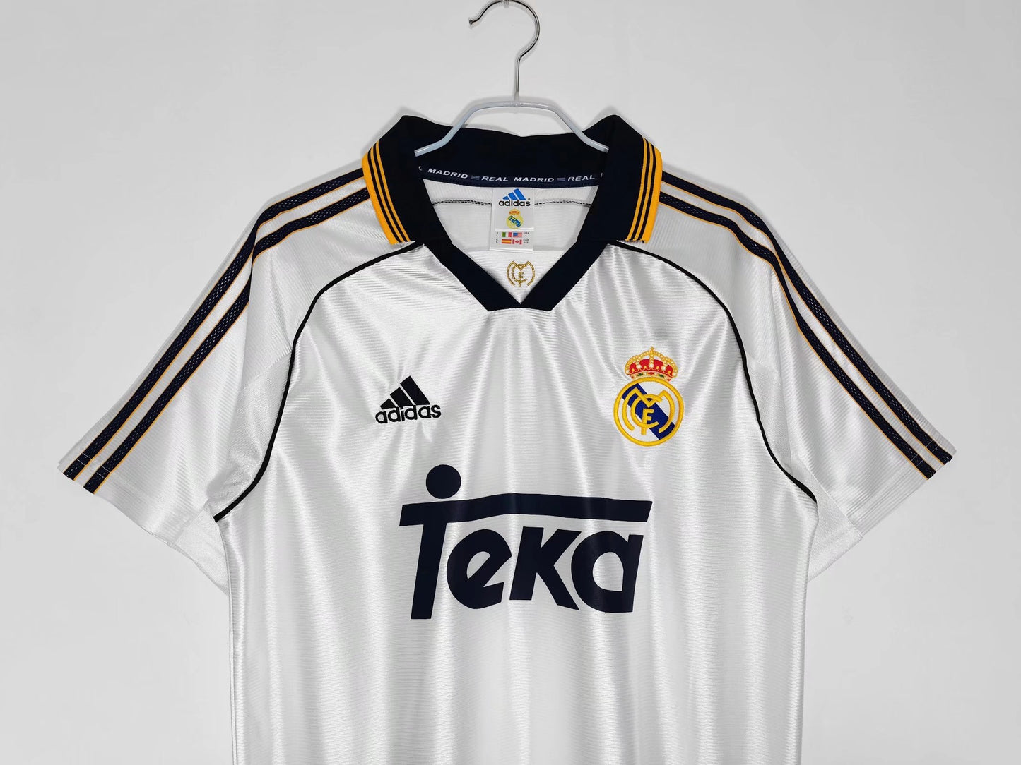 Camiseta Retro de Fútbol Real Madrid 1998