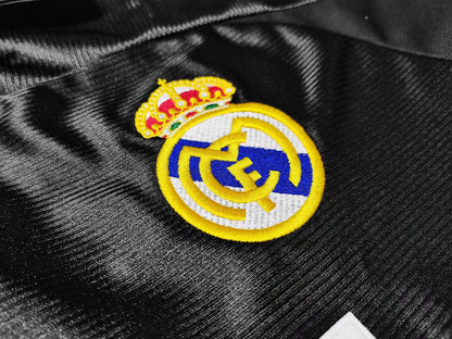 Camiseta Retro de Fútbol Real Madrid 1998 Negra