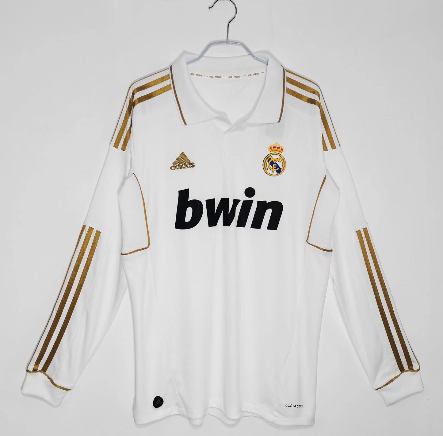 Camiseta Retro de Fútbol Real Madrid 2011 Manga Larga