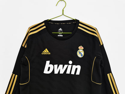 Camiseta Retro de Fútbol Real Madrid 2011 Black