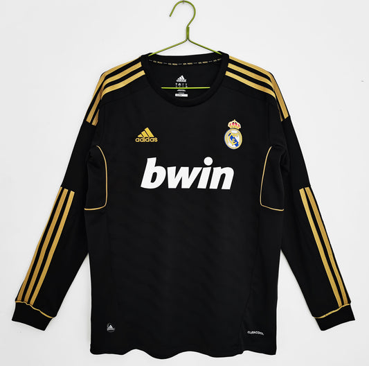 Camiseta Retro de Fútbol Real Madrid 2011 Black