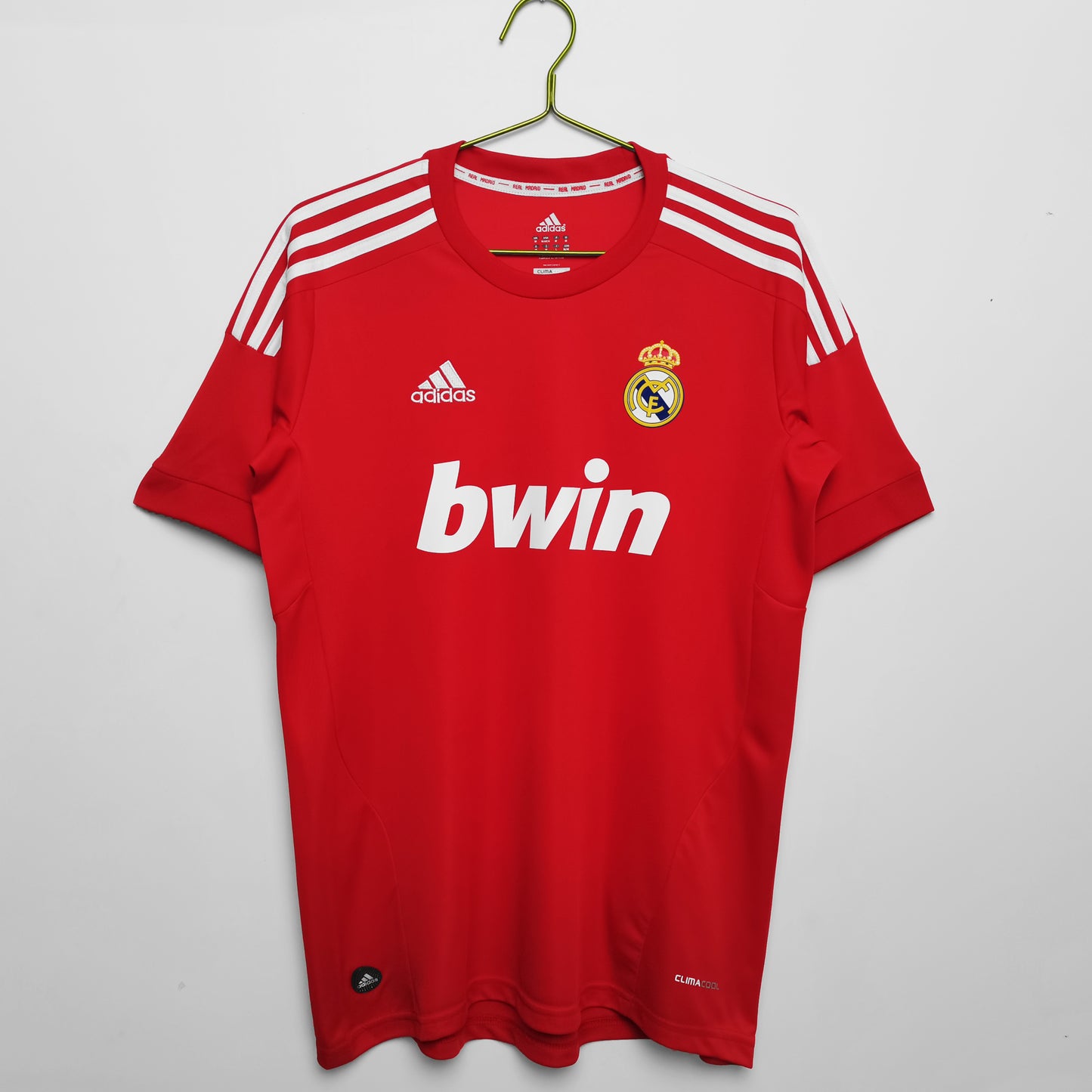 Camiseta Retro de Fútbol Real Madrid 2011 Alternativa Roja